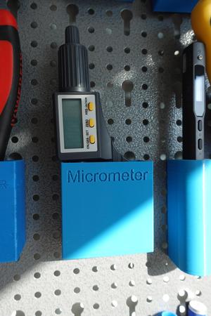 Halterung für Bügelmessschrauben/Mikrometer