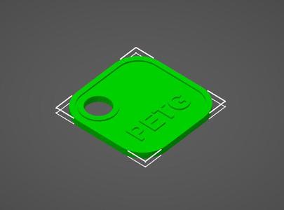 PETG Filament Sample