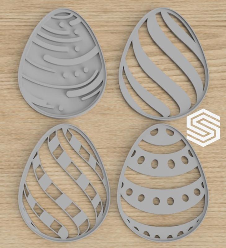 Easter Cookie Cutter / Stamp Set