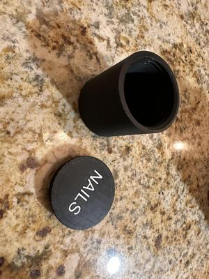 60mm x 60mm round container