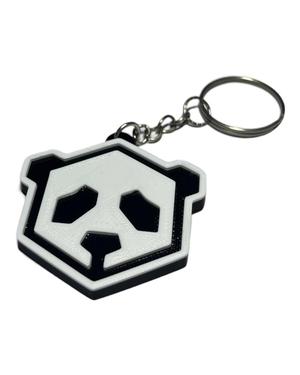 Panda Geometry Keychain