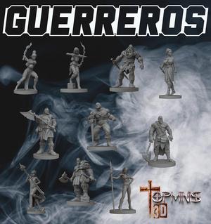 WARRIORS FOR TABLETOP ROLE-PLAYING GAMES