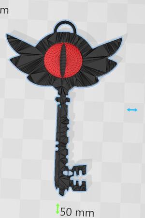 Hazbin Hotel Key (eye) version