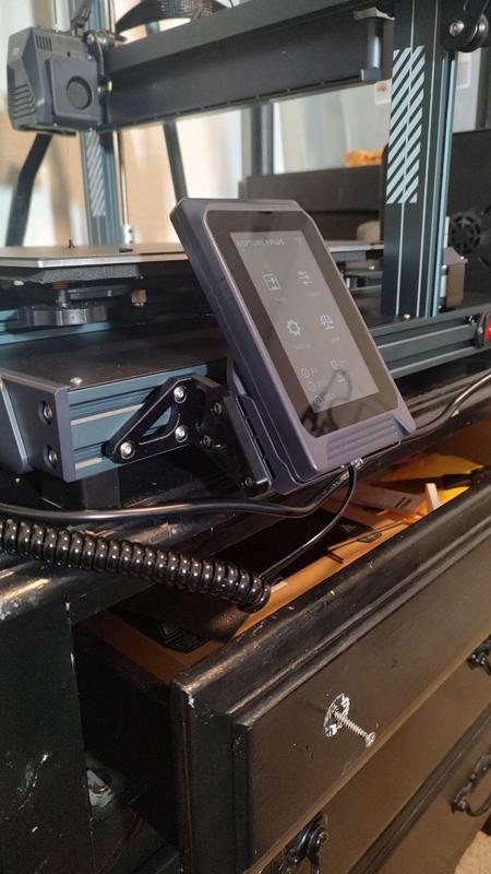 low profile 90 degree Touch Pad mount Elegoo Neptune 4