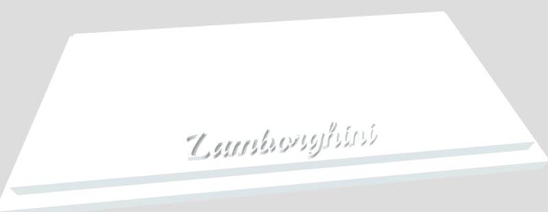 Scale 1:32 cars expositor logo Lamborghini