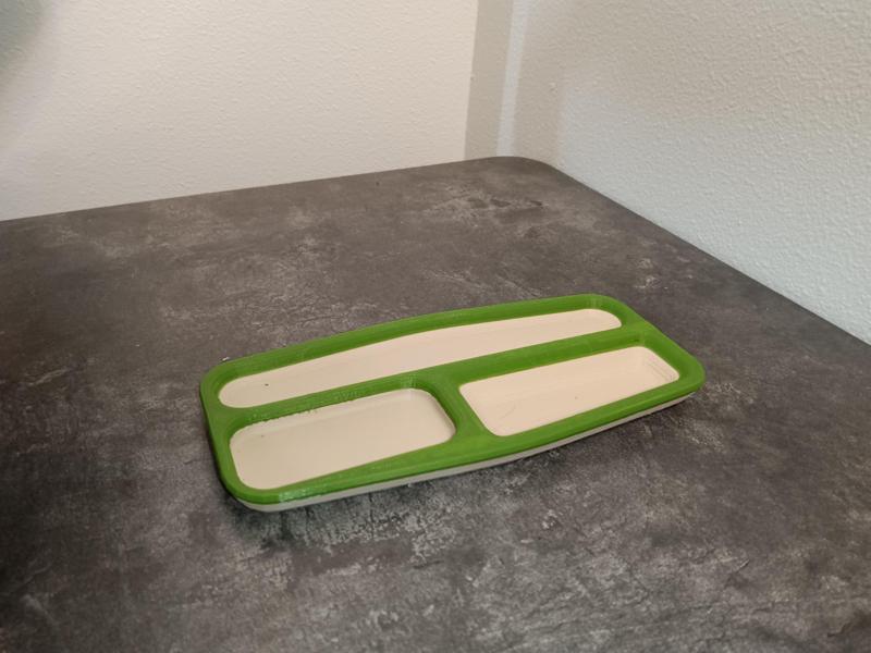 Desk Tray/Dish - Dual Color