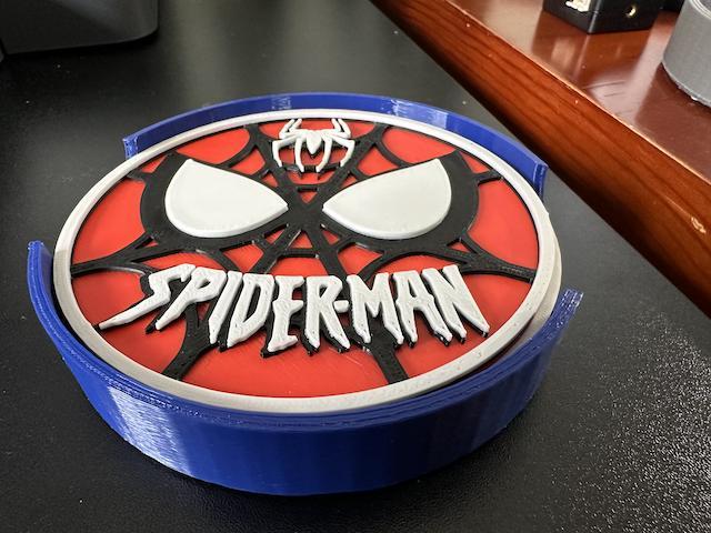 Spider-Man Coaster and Holder