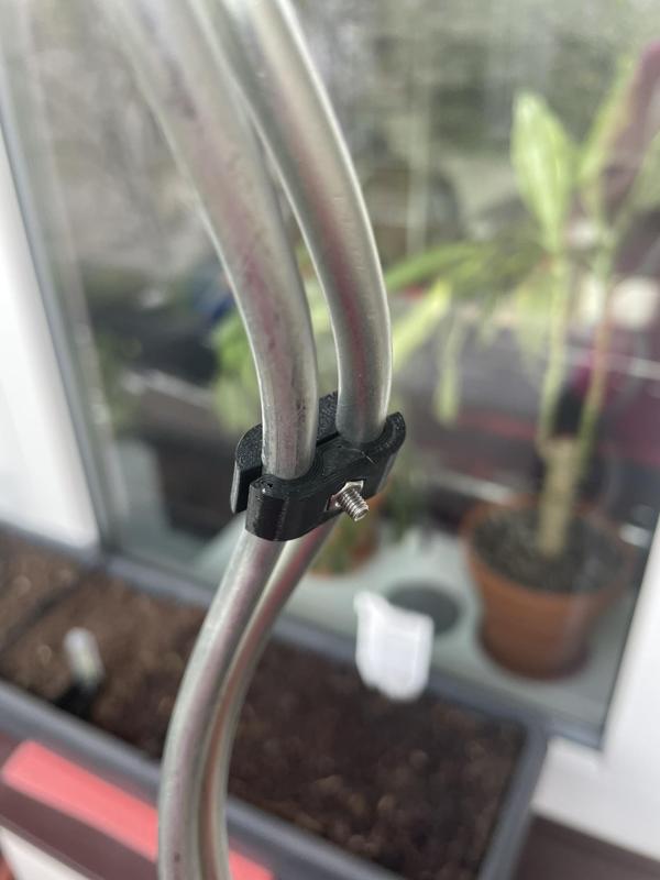 Tomato spiral stakes coupling / extension