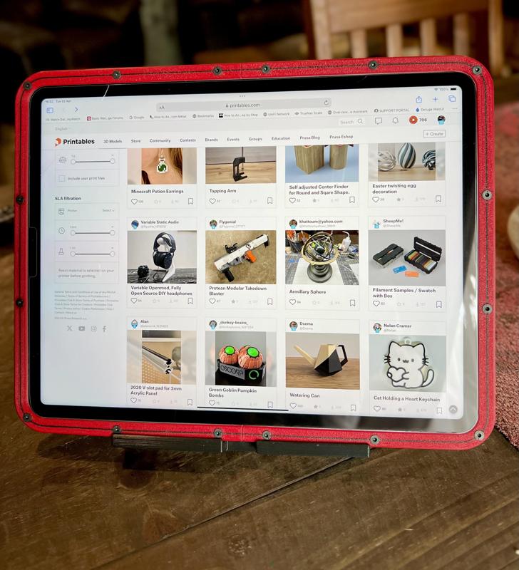 Rugged look iPad Pro 12.9 M2 Case