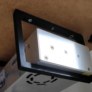 Universal powersupply mount for Ikea Lack
