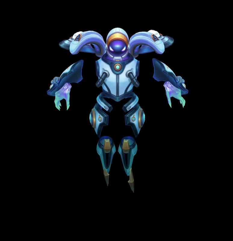 Astronaut Xerath League of Legends 3D print model