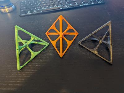 Tetrahedron Print Test