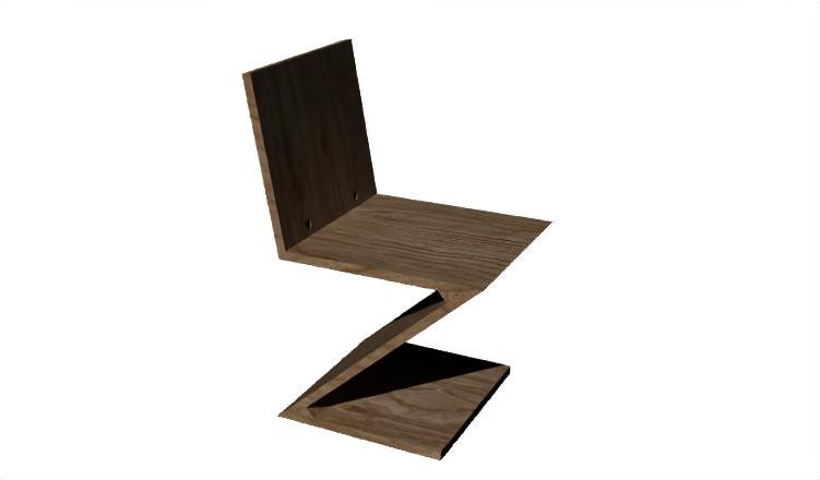ZIG ZAG CHAIR (Gerrit Rietveld)
