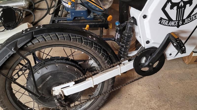 Garde-boue de vélo électrique enduro