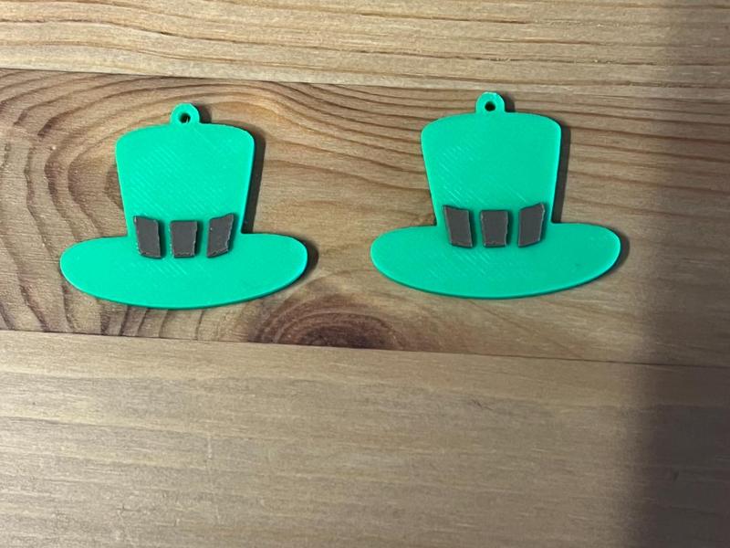 st Patricks day earrings