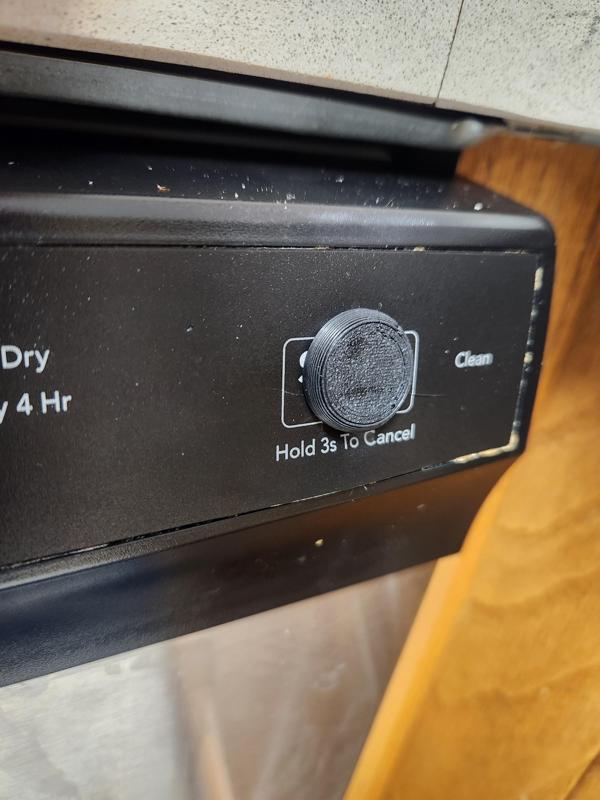 Dishwasher button - parametric