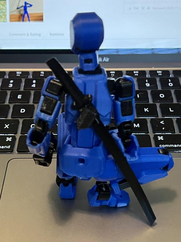 Dummy, 13 Katana holster, V2