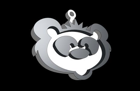 keychain panda - pxndx