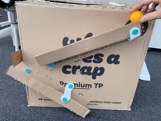 CardBoard Step Bracket compatible makedo