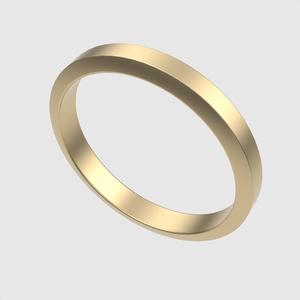 Sophisticated Domed Band Ring 3D print