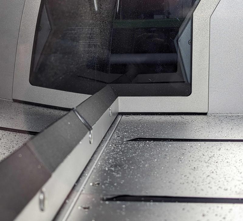 Carvera Door Chip Ramp