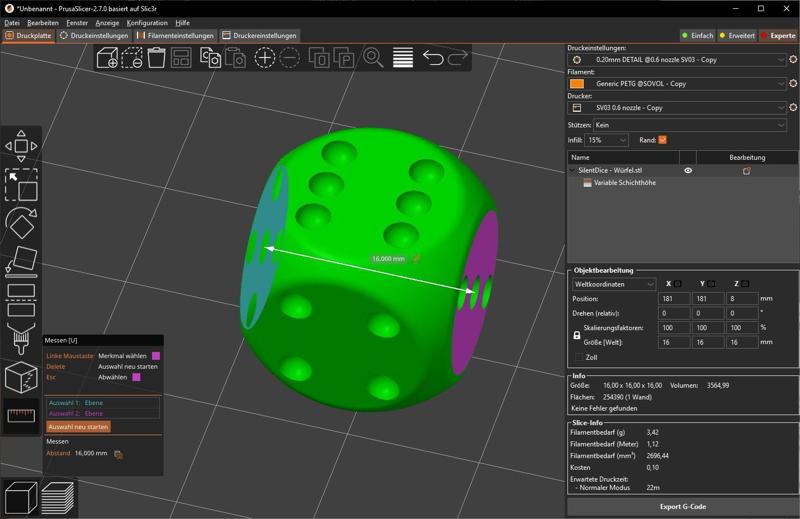 Silent Dice - Flüsterwürfel -Jetzt in HQ bis 1000% skalierbar