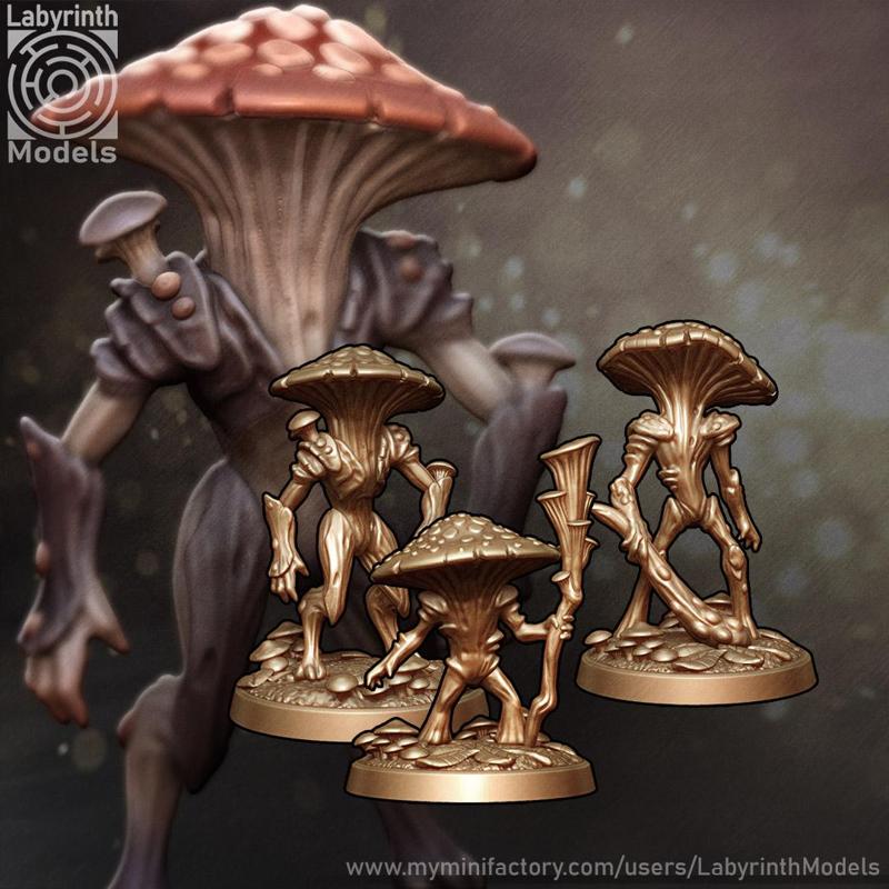 Spore Sprites - 32mm scale