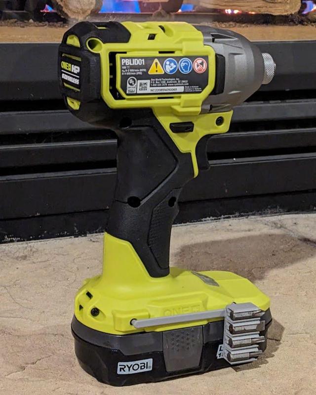 4 or 8 bit holder for PBLID01 RYOBI ONE+ HP 18V Brushless Cordless 1/4 in. Impact Driver