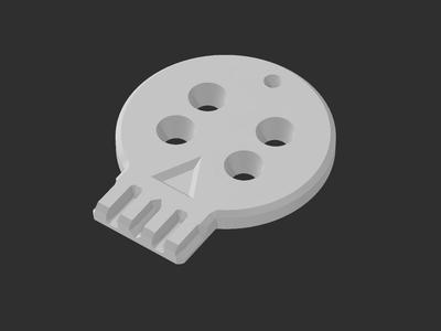 Skull Button