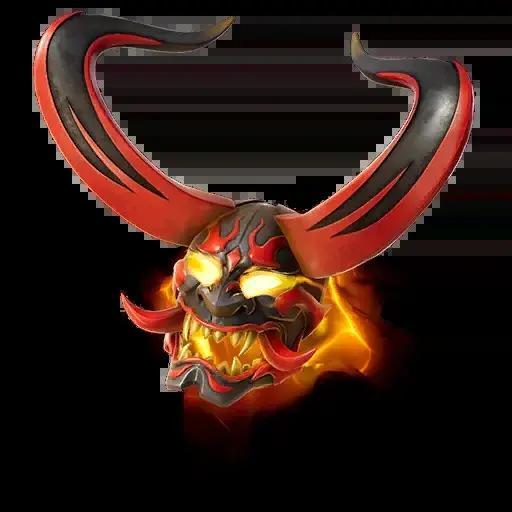 Fortnite fire oni mask