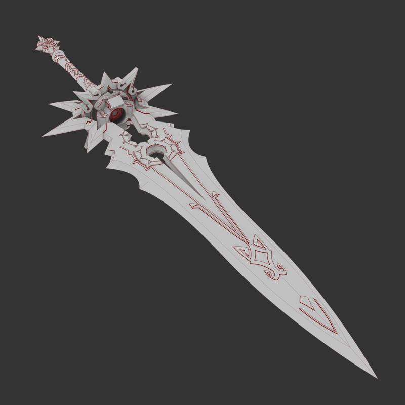 Mavuika Signature weapon - A Thousand Blazing Suns - Genshin Impact