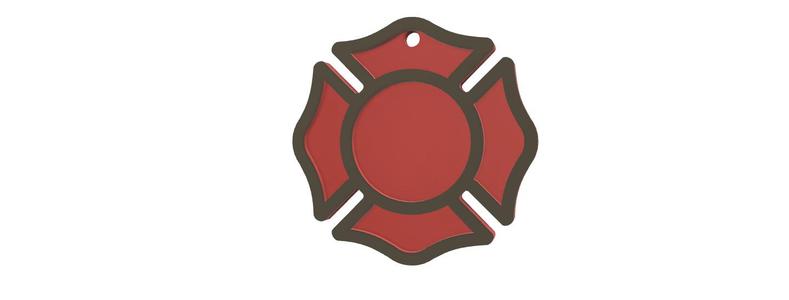 tag for fire rescue dogs