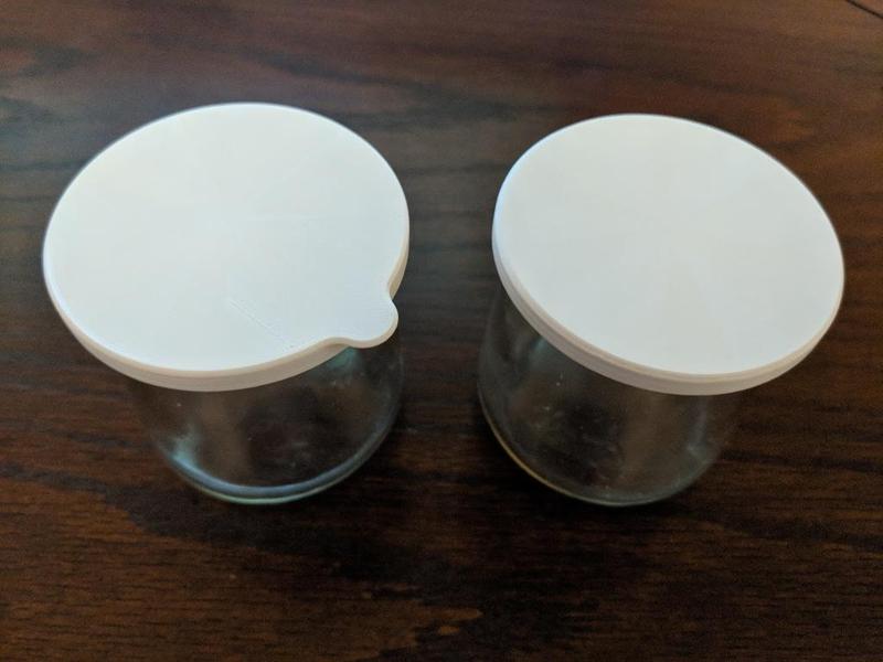 Oui Yogurt Lids (with or without tab)