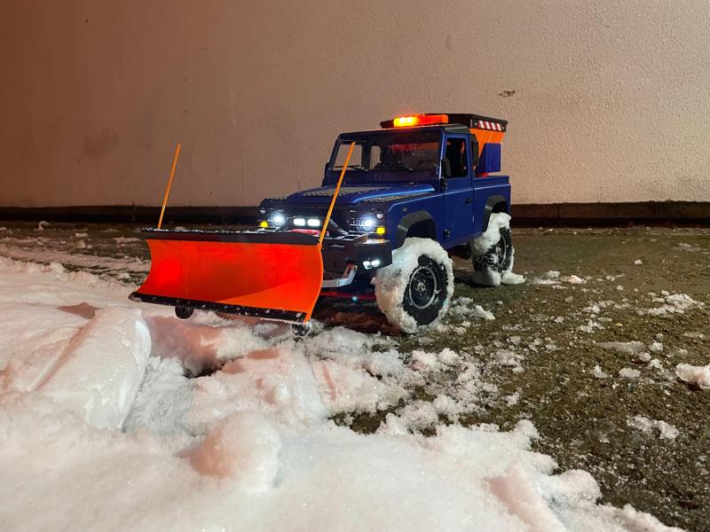 3D printed Snow Plow