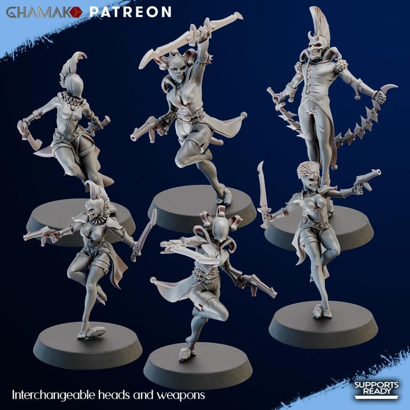 Space Elves Troupe Squad