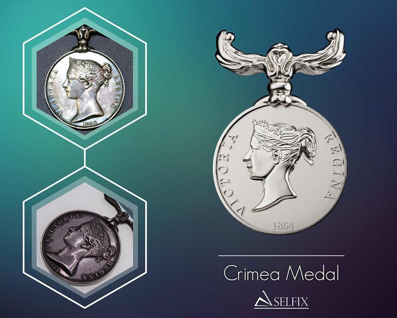 Crimea Medal ready to 3D print 3D print model