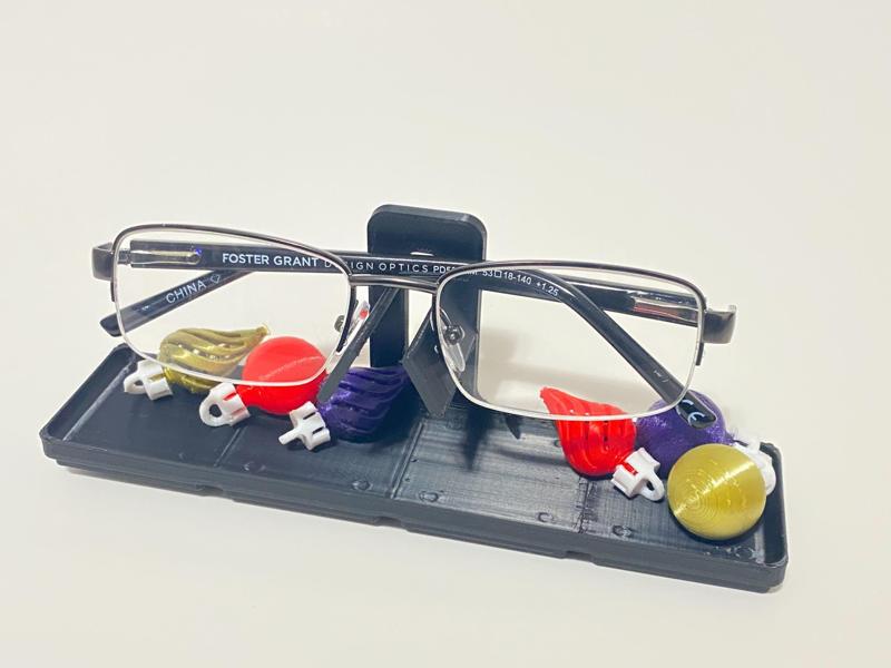 Gridfinity Glasses Stand with Bottom Tray