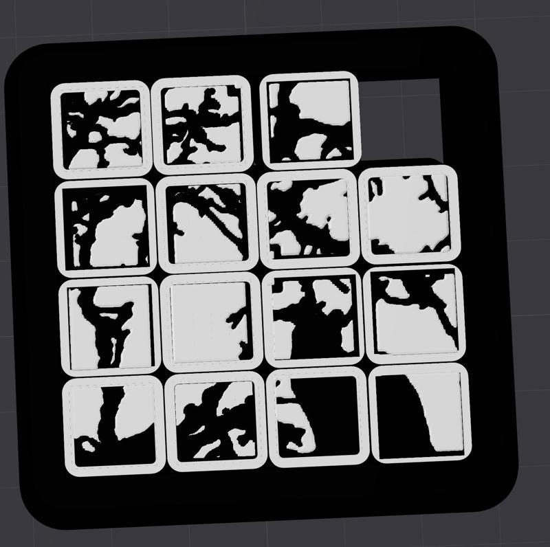 Gjones album Slide puzzle
