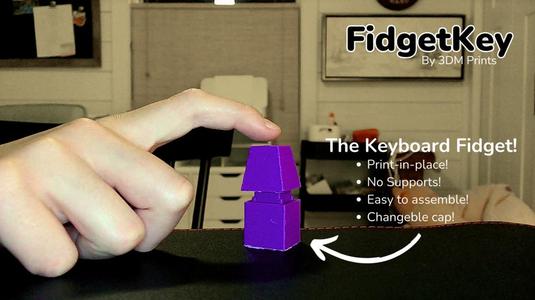 FidgetKey - The Keyboard Fidget!