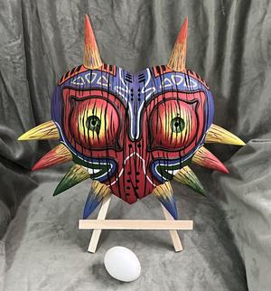 Majoras Mask HD model with Woodgrain