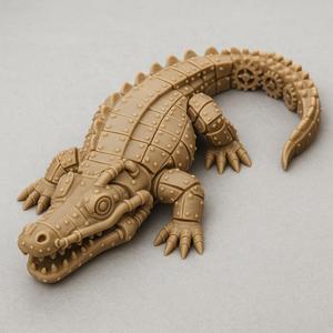 Steampunk Crocodile