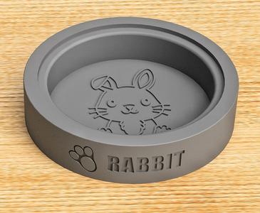 RABBIT food bowl