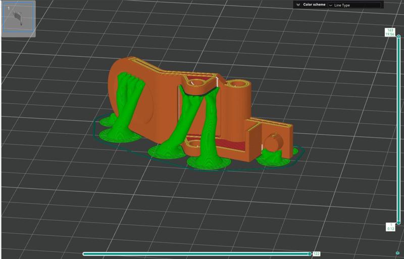Neptune 3 Pro/Plus/Max Extruder Handle
