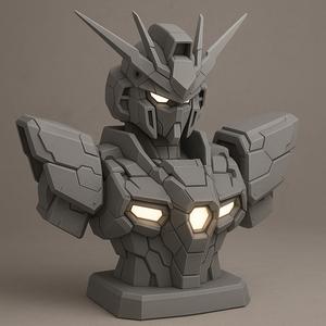 Anime Mecha Bust