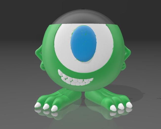 Suporte Alexa Echo Dot 4a e 5a Geração Mike Smile Monstros S.A. V3