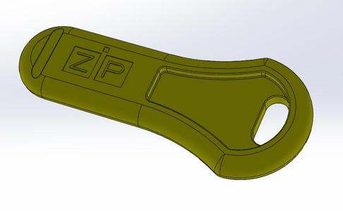 ZIP key  with PCF   , coffee key