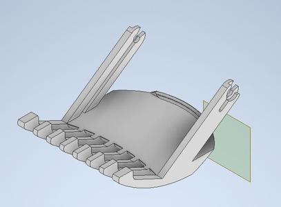 Smaller hair clipper attachment