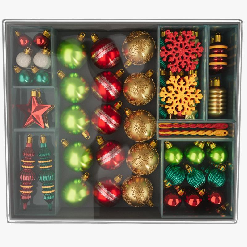 Collection Of Christmas Tree Ornaments