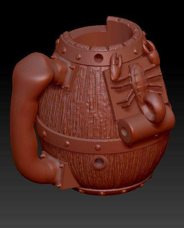 Universal Canned beer holder-SCORPION