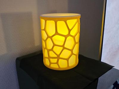 Geometric Tea Light lamp 